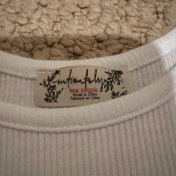 Free people intimately white tank top - Picture 2 of 3